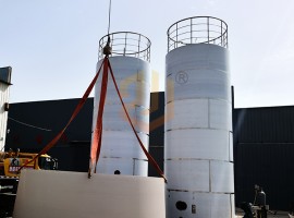 济南中酿10到50吨大型啤酒厂设备冰水罐