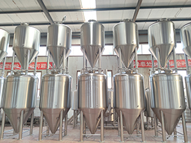 每天产量1至5吨小型精酿啤酒厂酿造设备